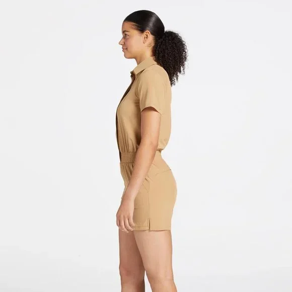 NWT CALIA Women's Golf Short Sleeve Romper - Picture 3 of 3